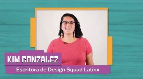 Kim González presenting in the What Is a Pulley? video